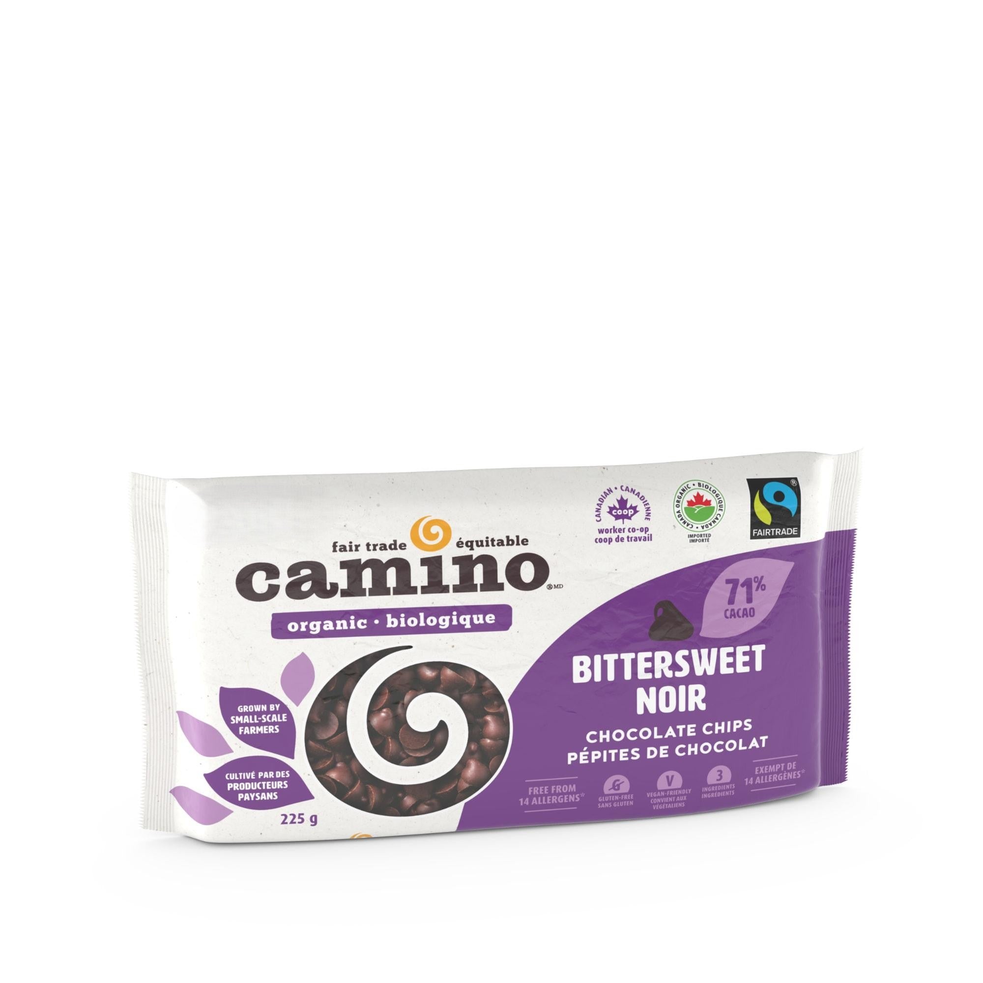 Organic Bittersweet 71% Cacao Chocolate Chips