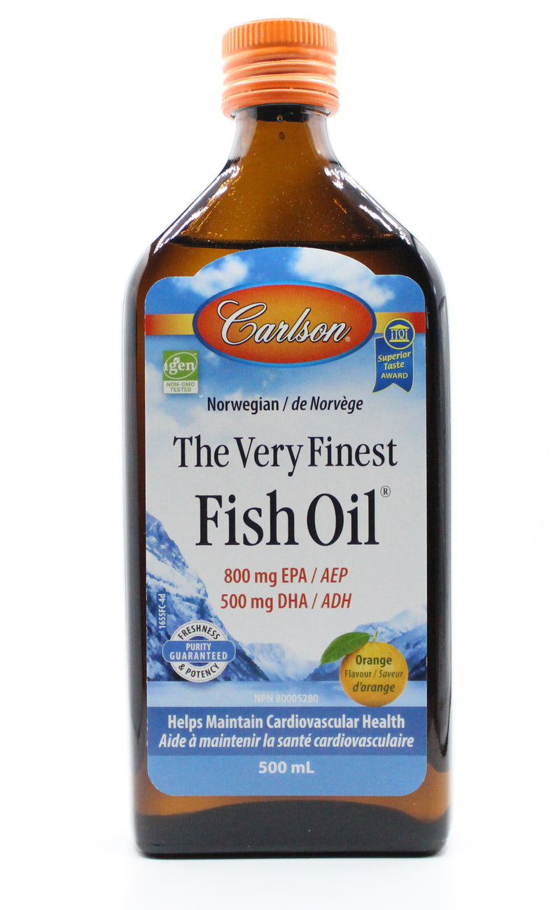Orange Fish Oil