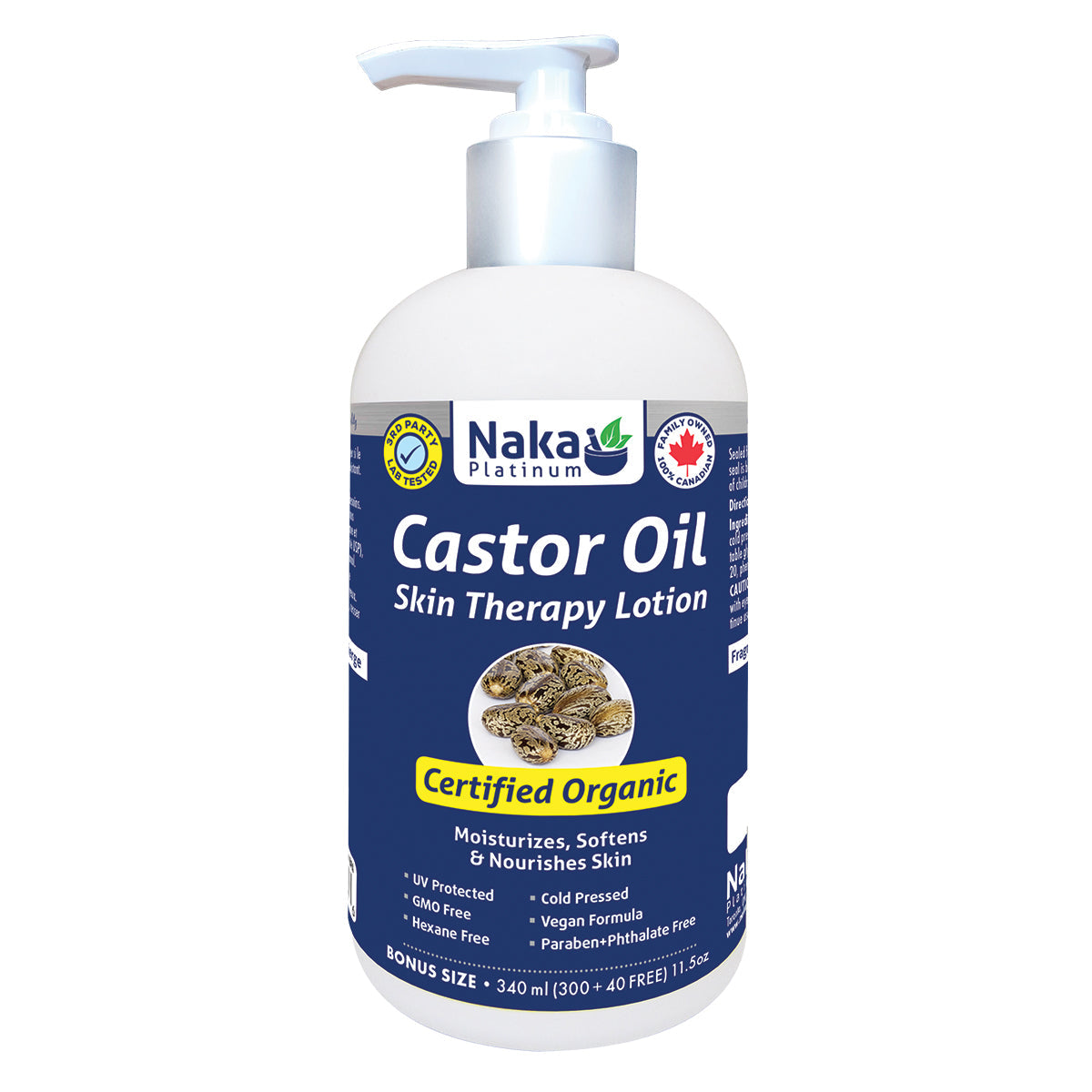 Castor Oil Skin Therapy Lotion