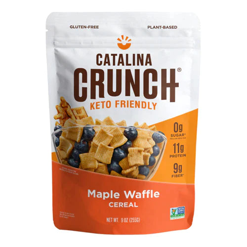 Keto Friendly Maple Waffle Cereal