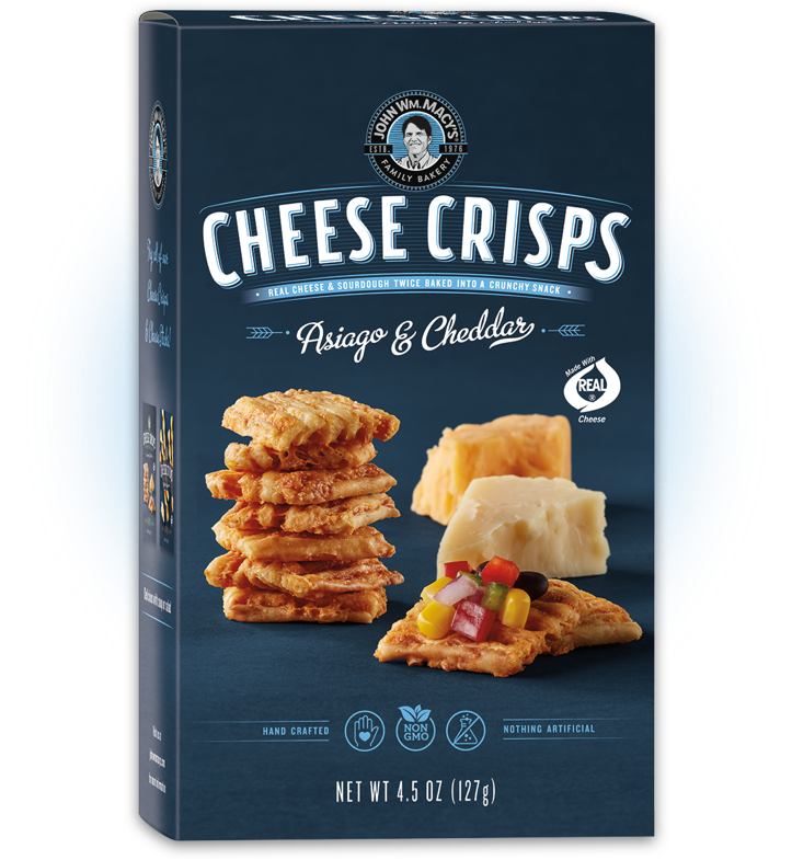 Cheddar Asiago Cheese Crisps