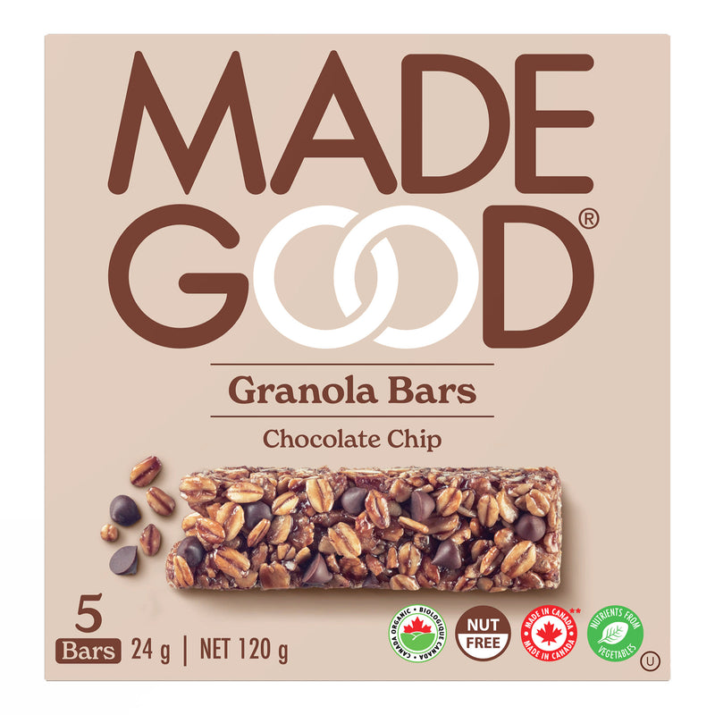 Chocolate Chip Granola Bars