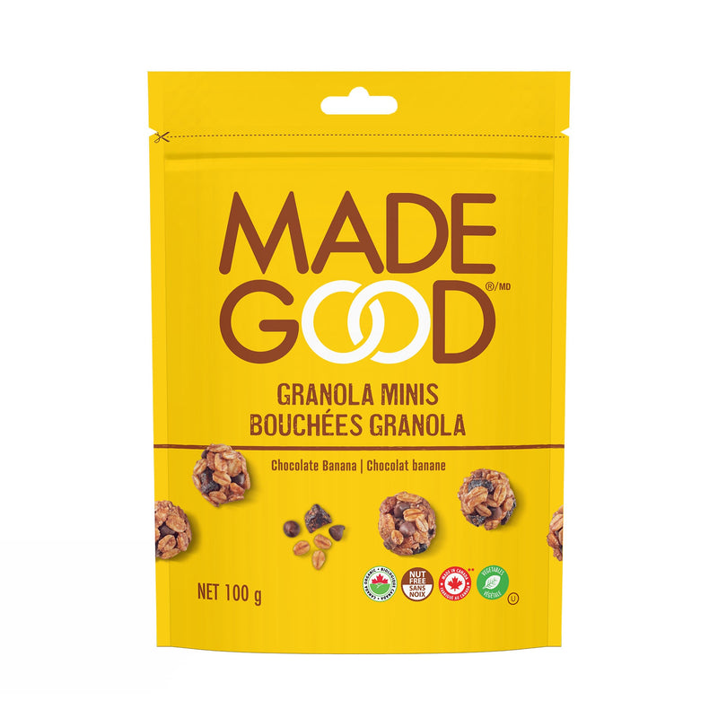 Organic Chocolate Banana Granola Minis