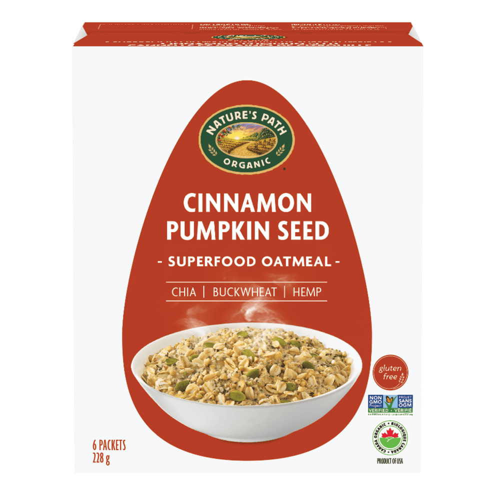 Organic Cin Pumpkin Seed Oatmeal