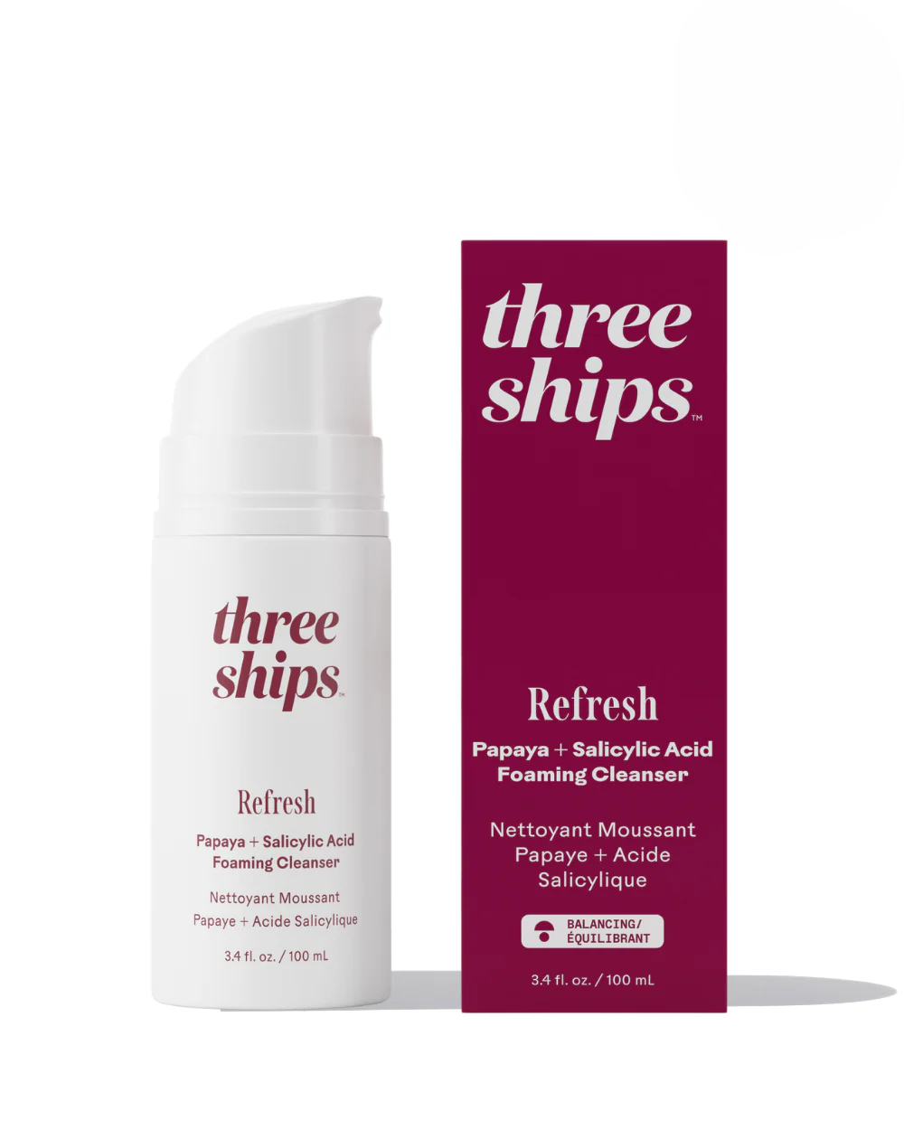 Three Ships Refresh Papaya + Salicylic Cleanser