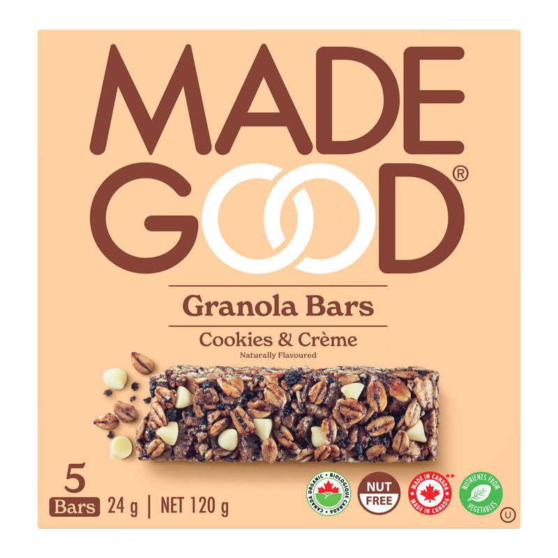 Cookies & Creme Granola Bars