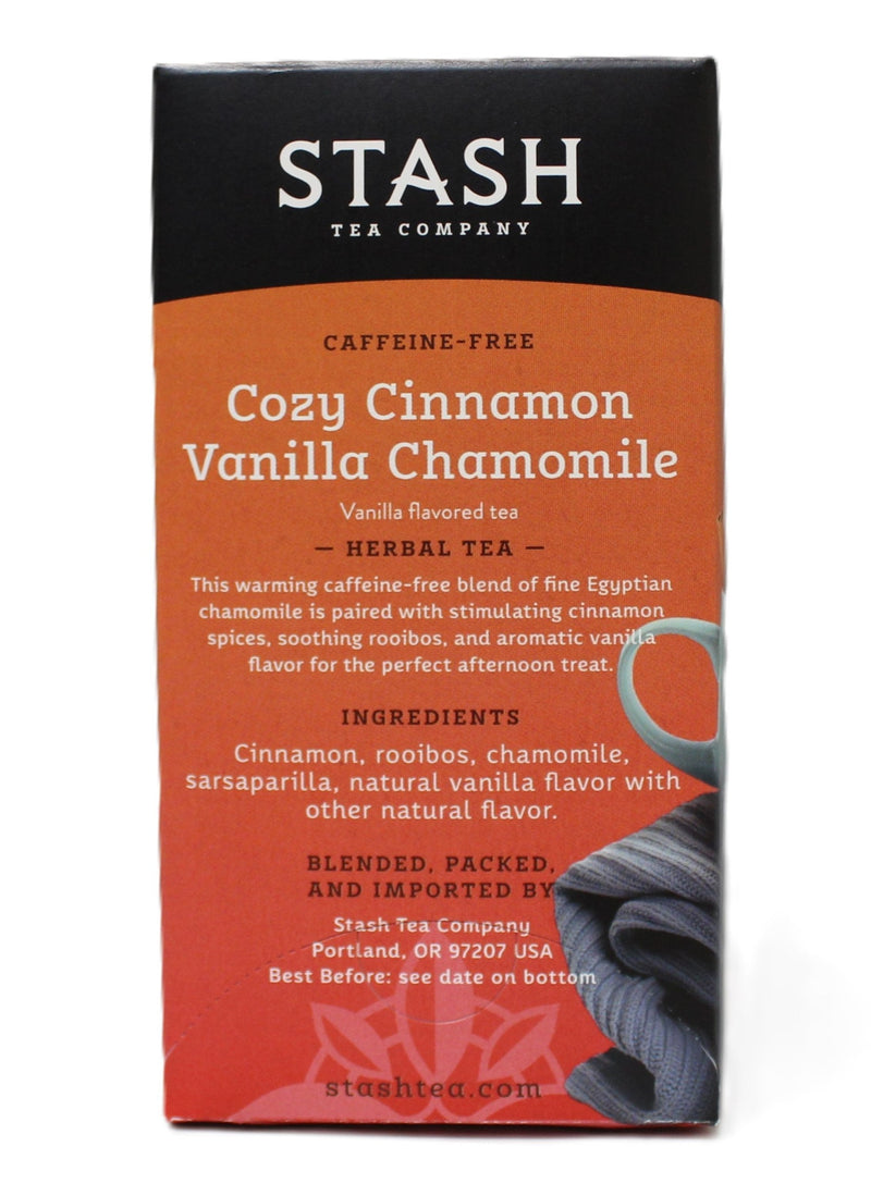 Cozy Cinnamon Vanilla Chamomile Herbal Tea