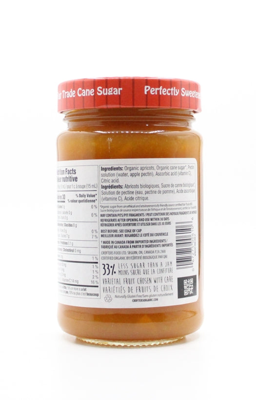 Organic Apricot Spread