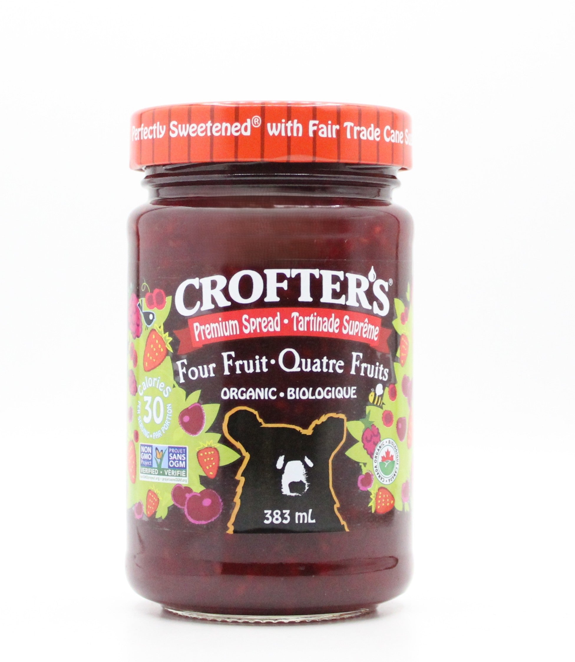 Organic Four Fruit Spread