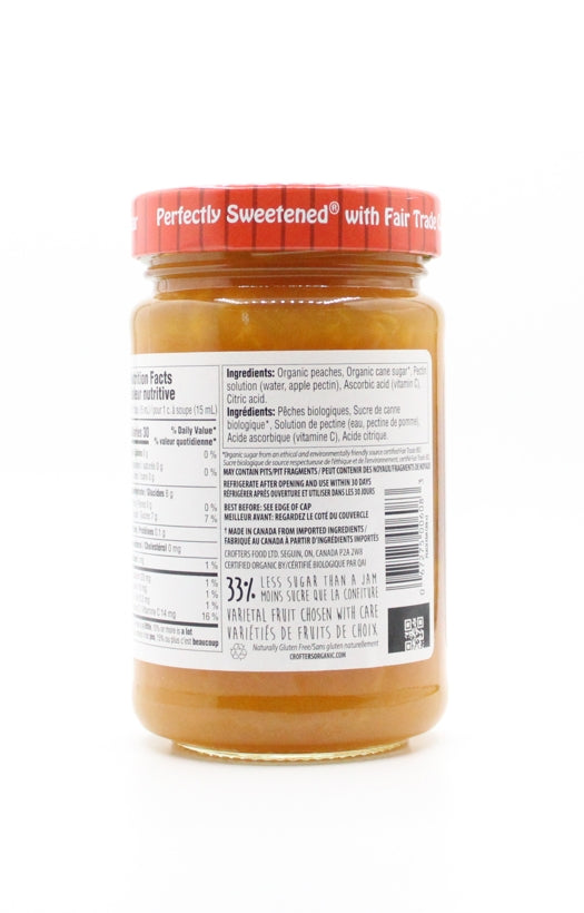 Organic Peach Spread