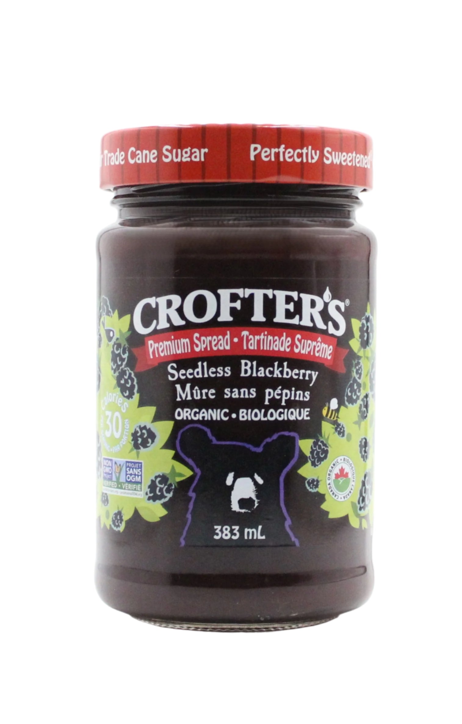 Organic Seedless Blackberry Spread