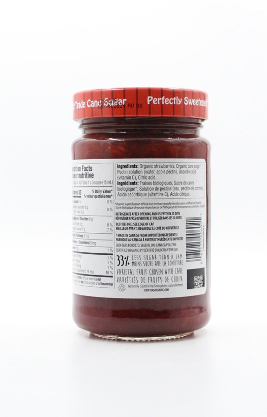 Organic Strawberry Spread
