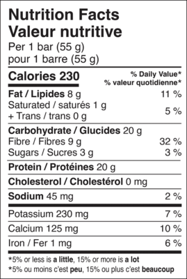 Daryl's Hi N-R-G Bars Cookies & Cream Protein Bar