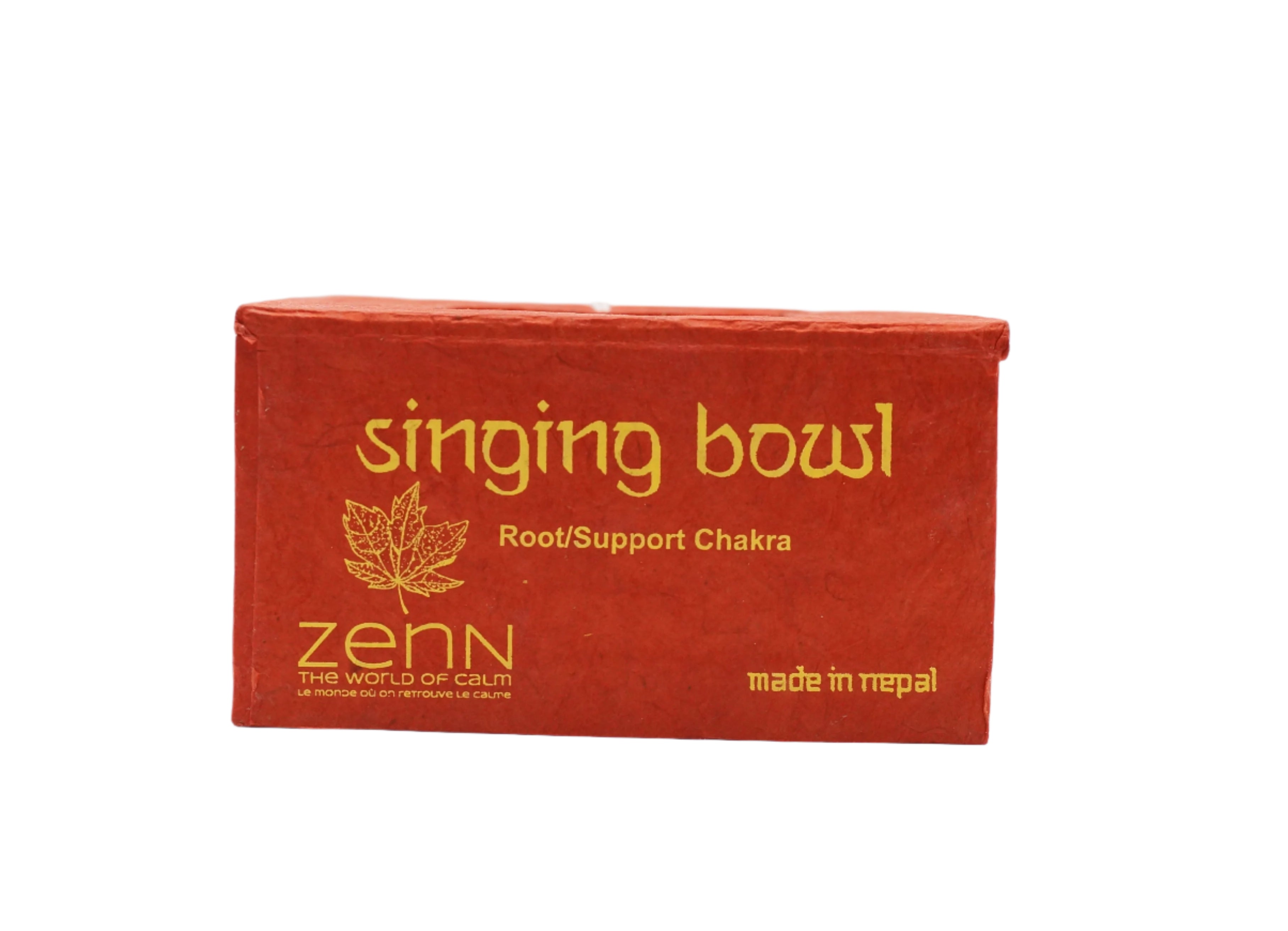 Red Root & Support Chakra Singing Bowl