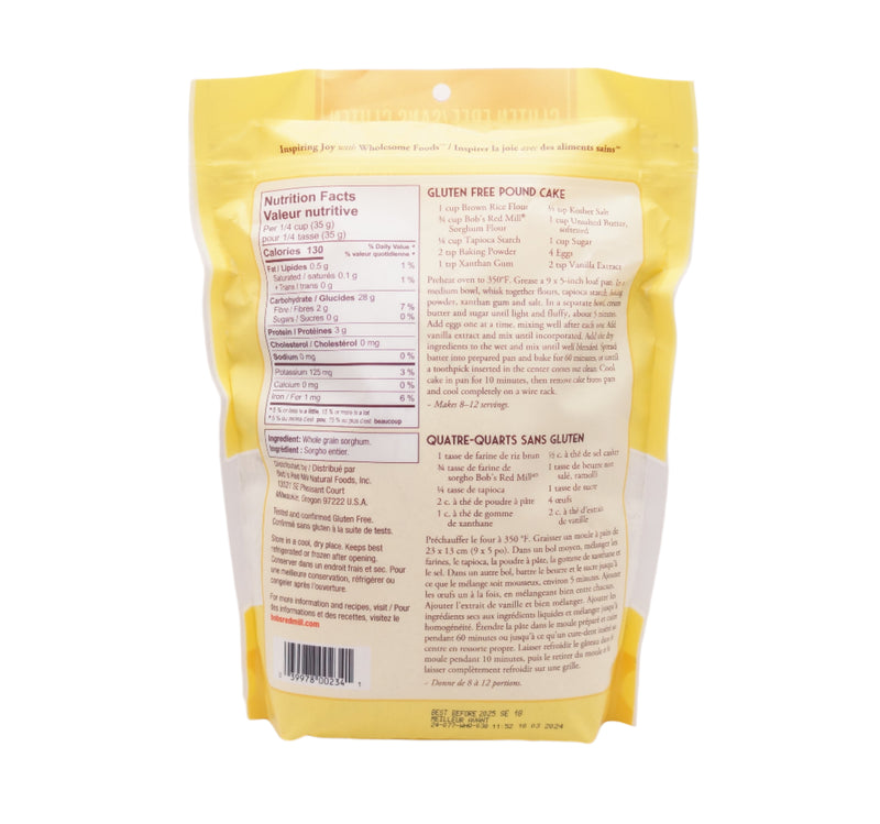 Sorghum Whole Grain Flour