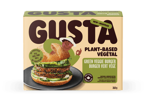 Plant-Based Veggie Green Burger