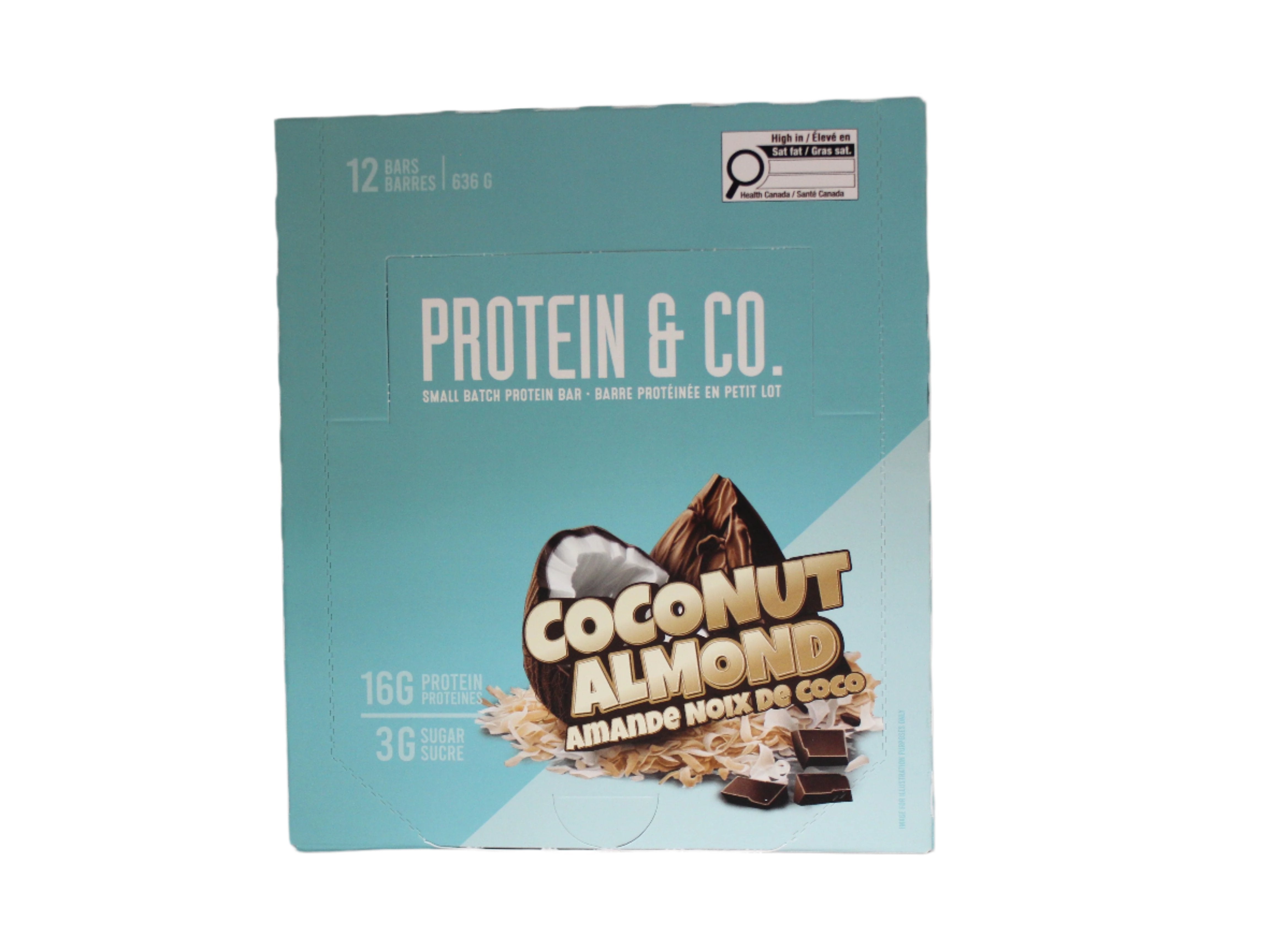 Coconut Almond Protein & Co. Bar Case