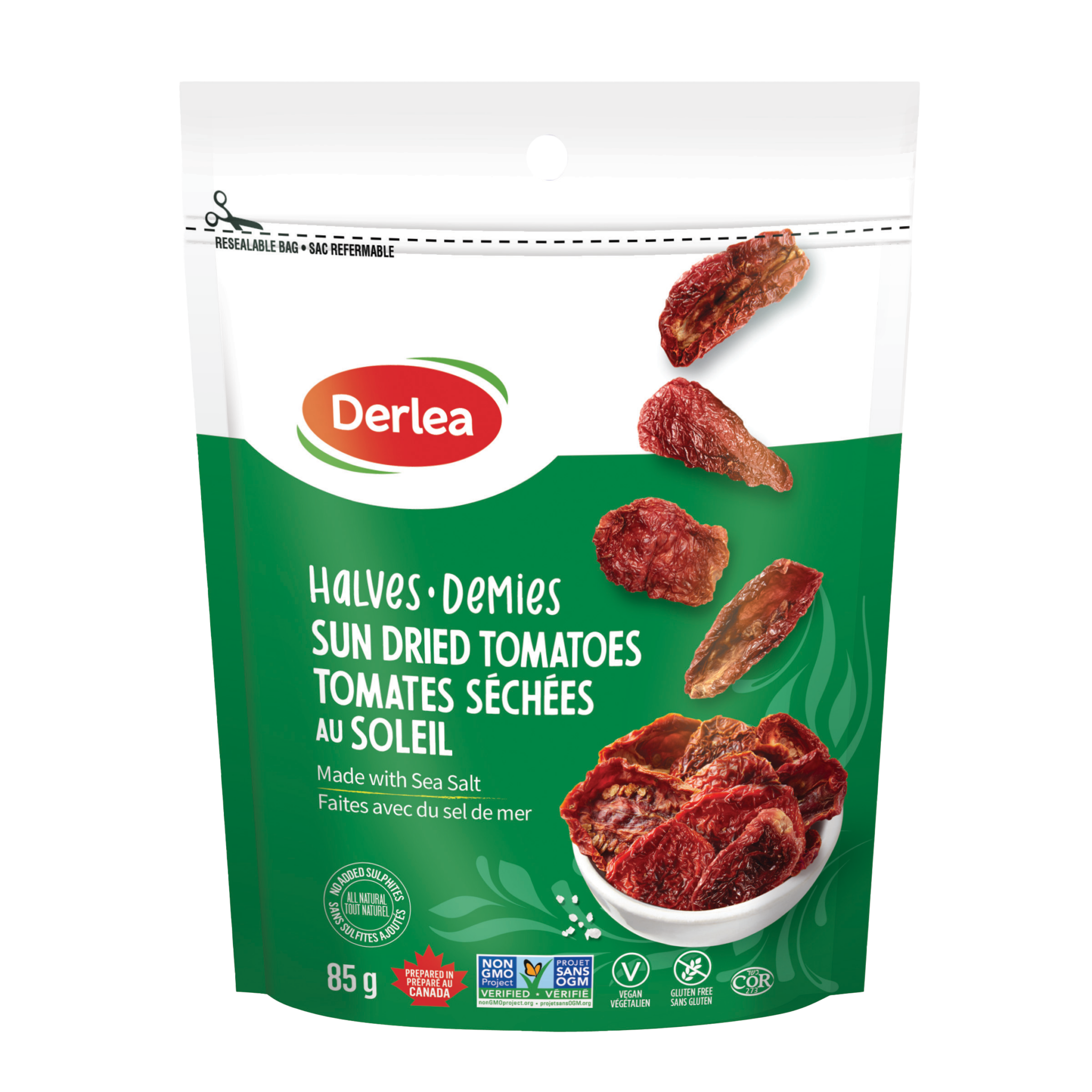 Sundried Tomato Halves with Salt