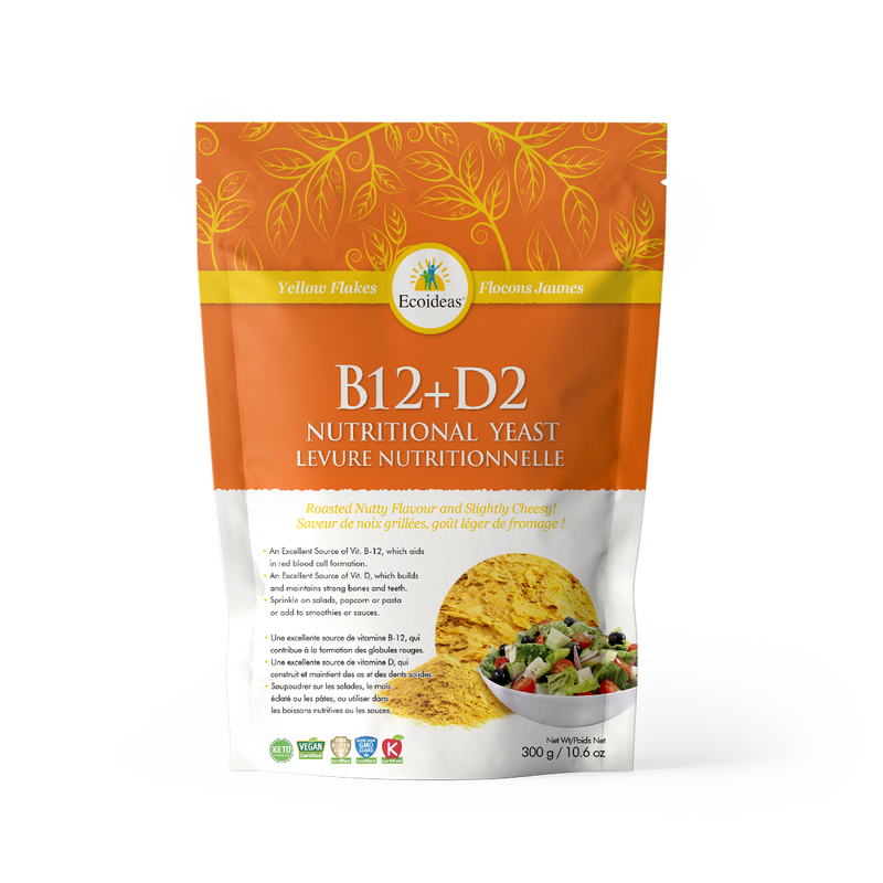 Nutritional Yeast with B12 + D2