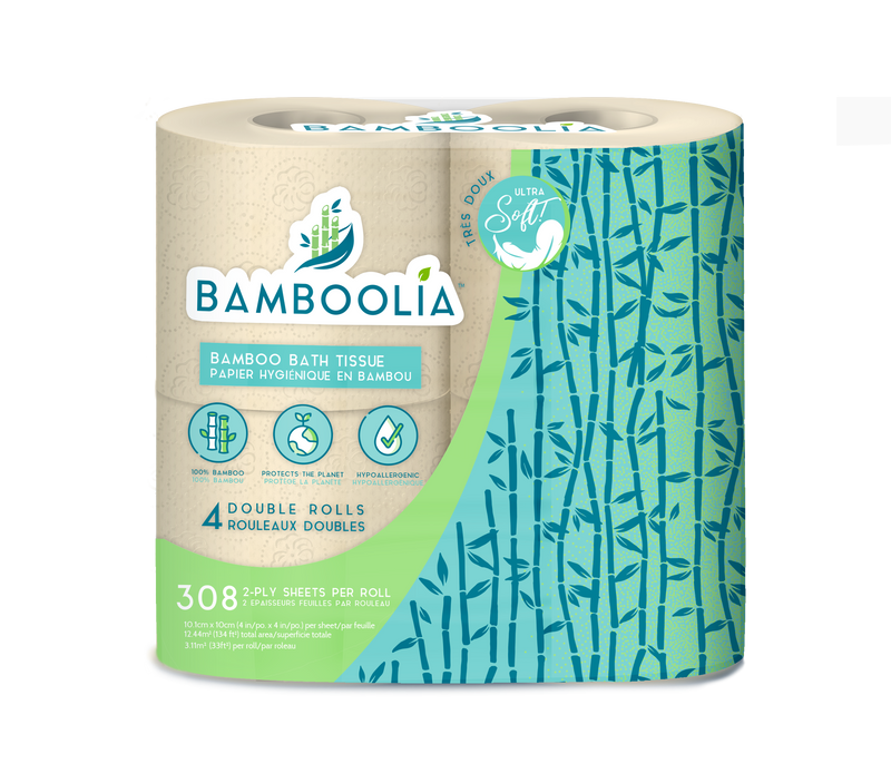 2-Ply Bamboo Bath Tissue Rolls