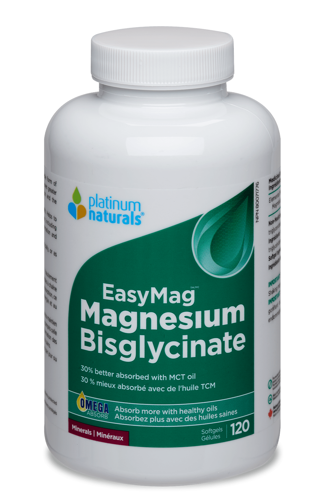 Platinum Naturals Easymag Magnesium Bisglycinate