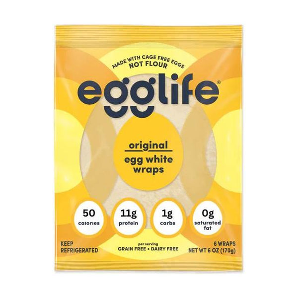 Gluten-Free Dairy-Free Original Egg White Tortilla Wrap