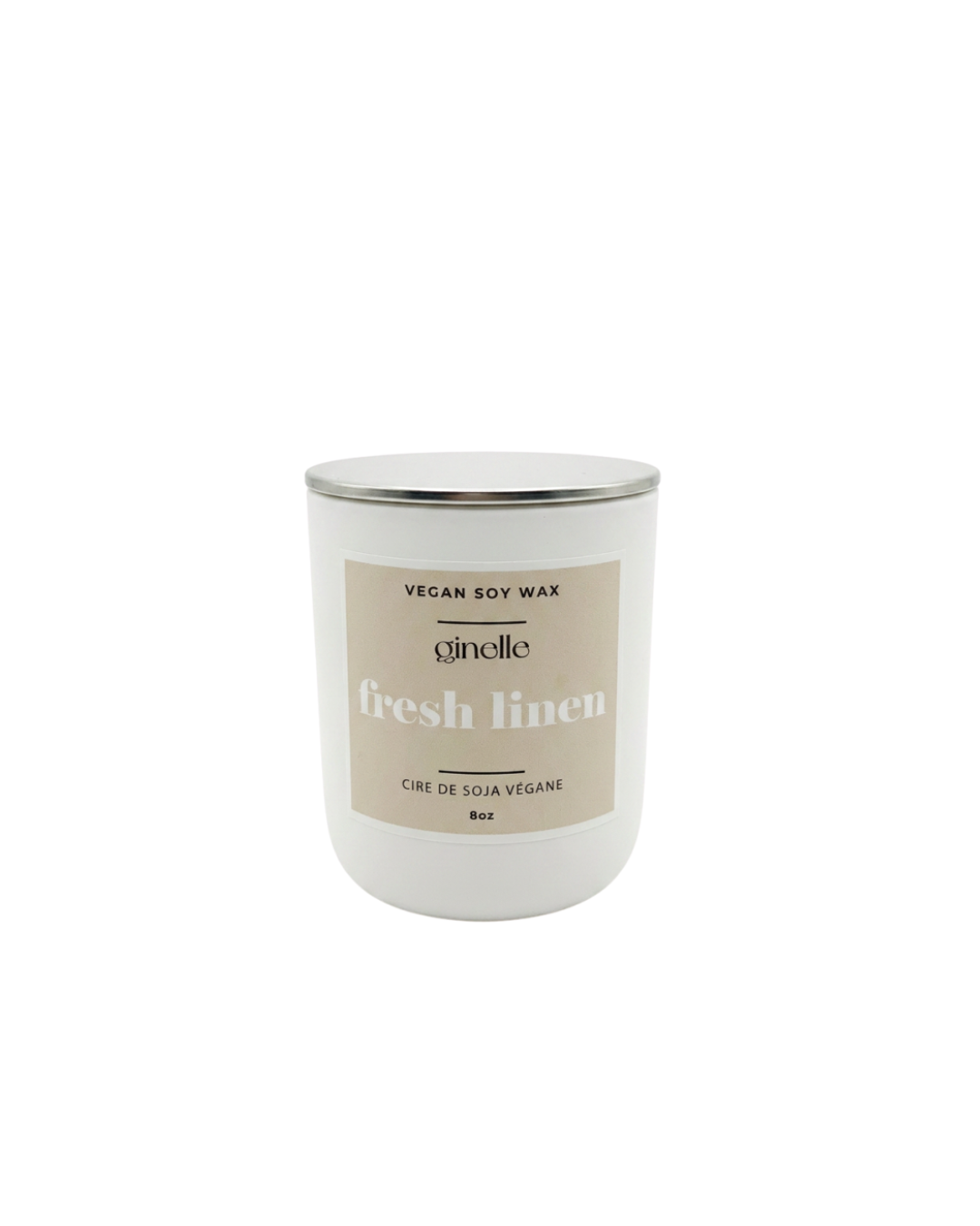 Fresh Linen Vegan Soy Wax Candle