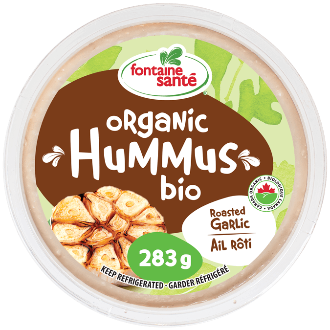 Organic Roasted Garlic Hummus