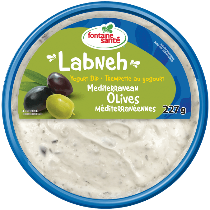 Labneh Mediterranean Olives Yogurt Dip