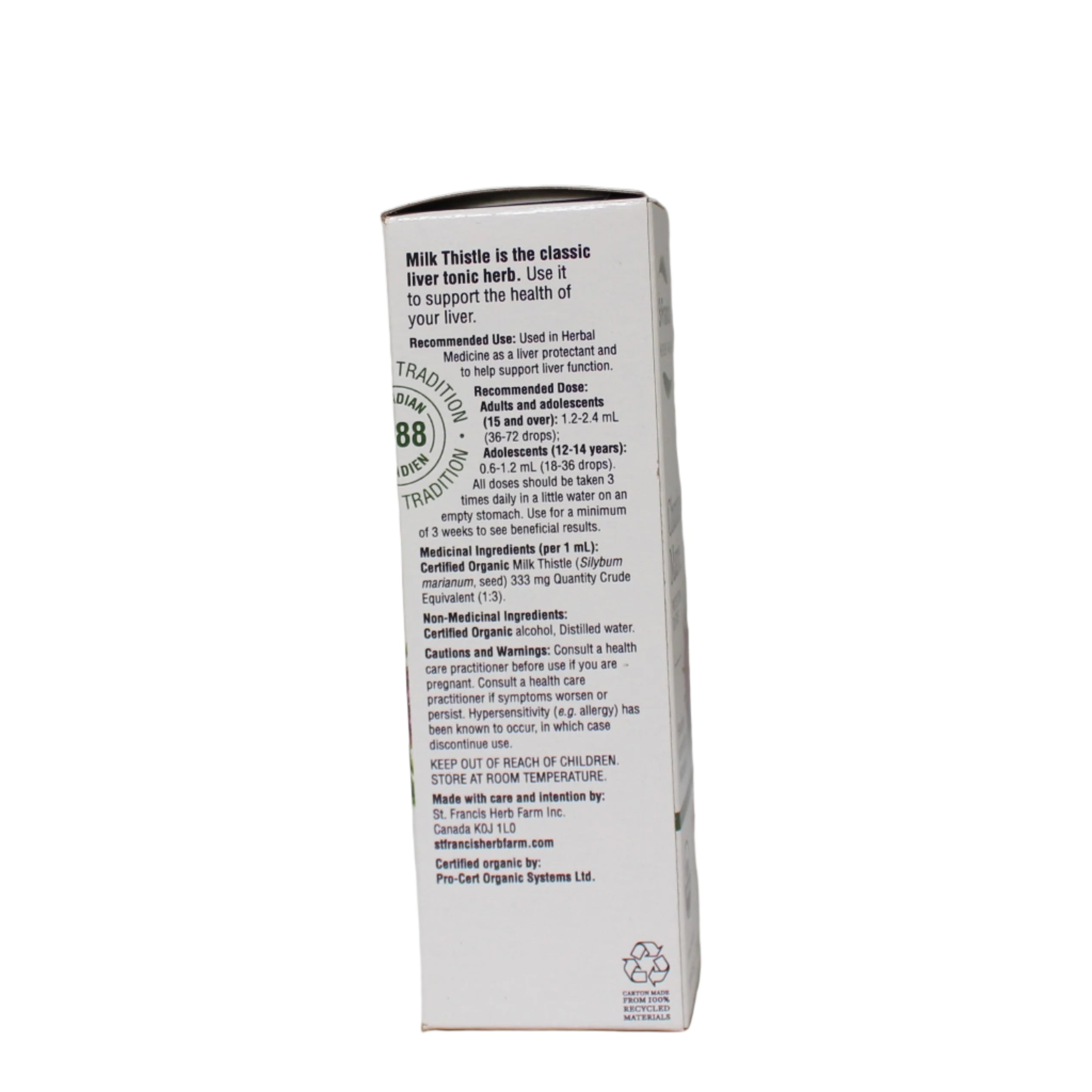 Milk Thistle Tincture