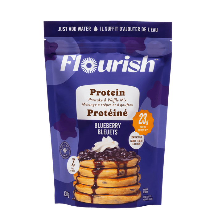 Blueberry Whey Protein Pancake & Waffle Mix