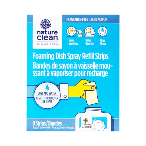 Foaming Dish Spray Refill Strips