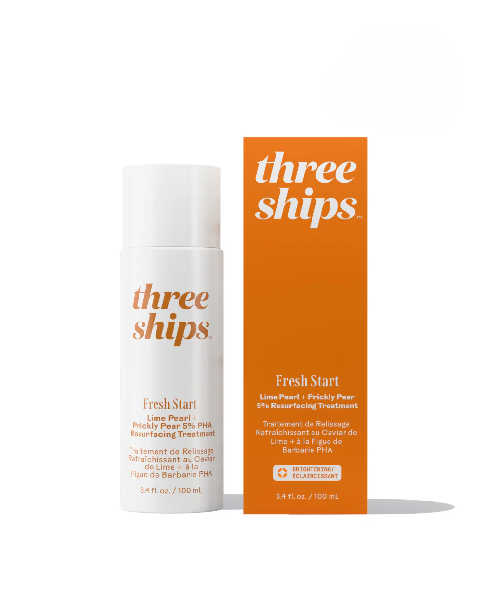 Three Ships Fresh Start Lime Pearl Prickly Pear 5% PHA Resurfacing Treatment