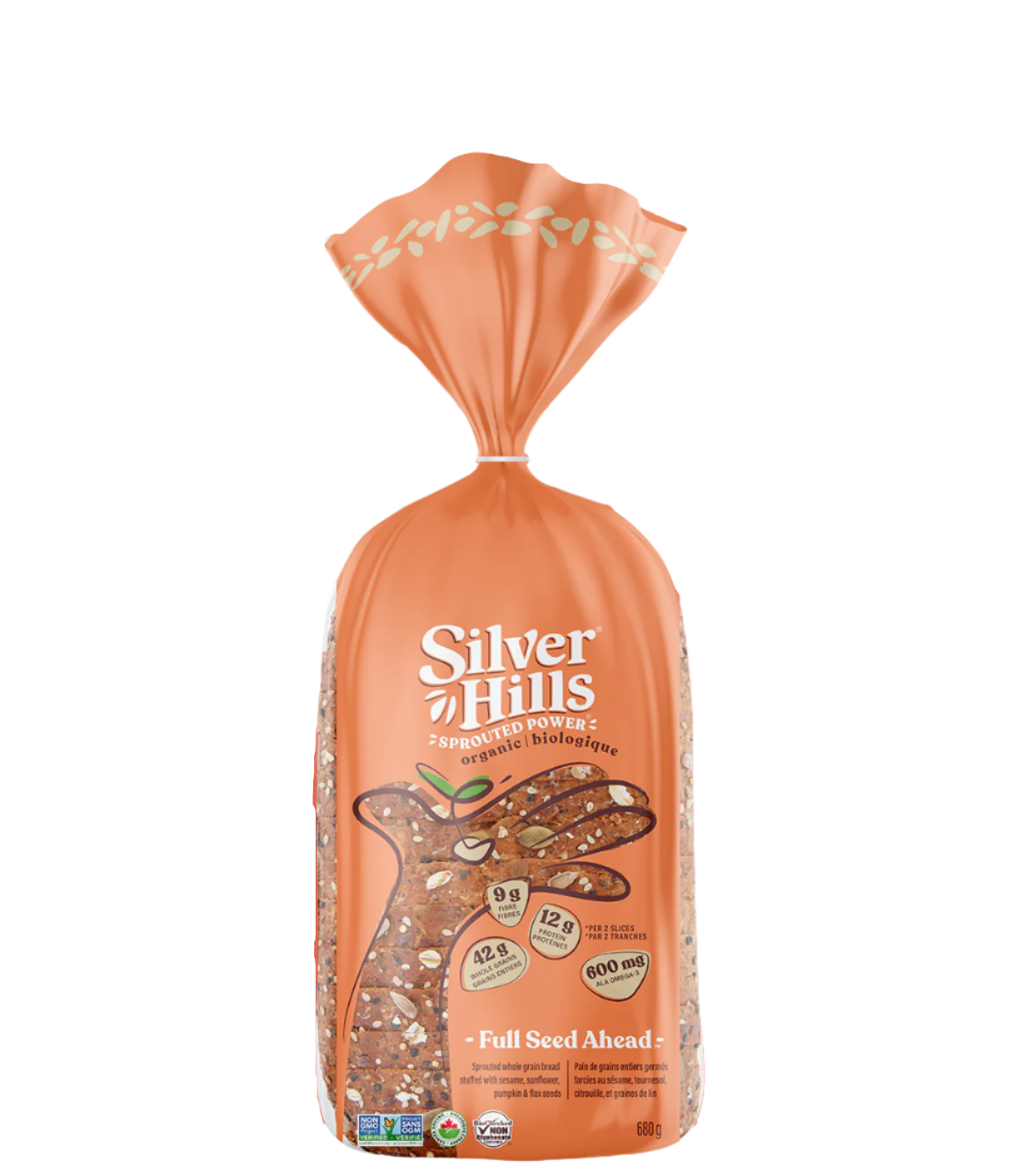Organic Sprouted Full Seed Ahead Bread