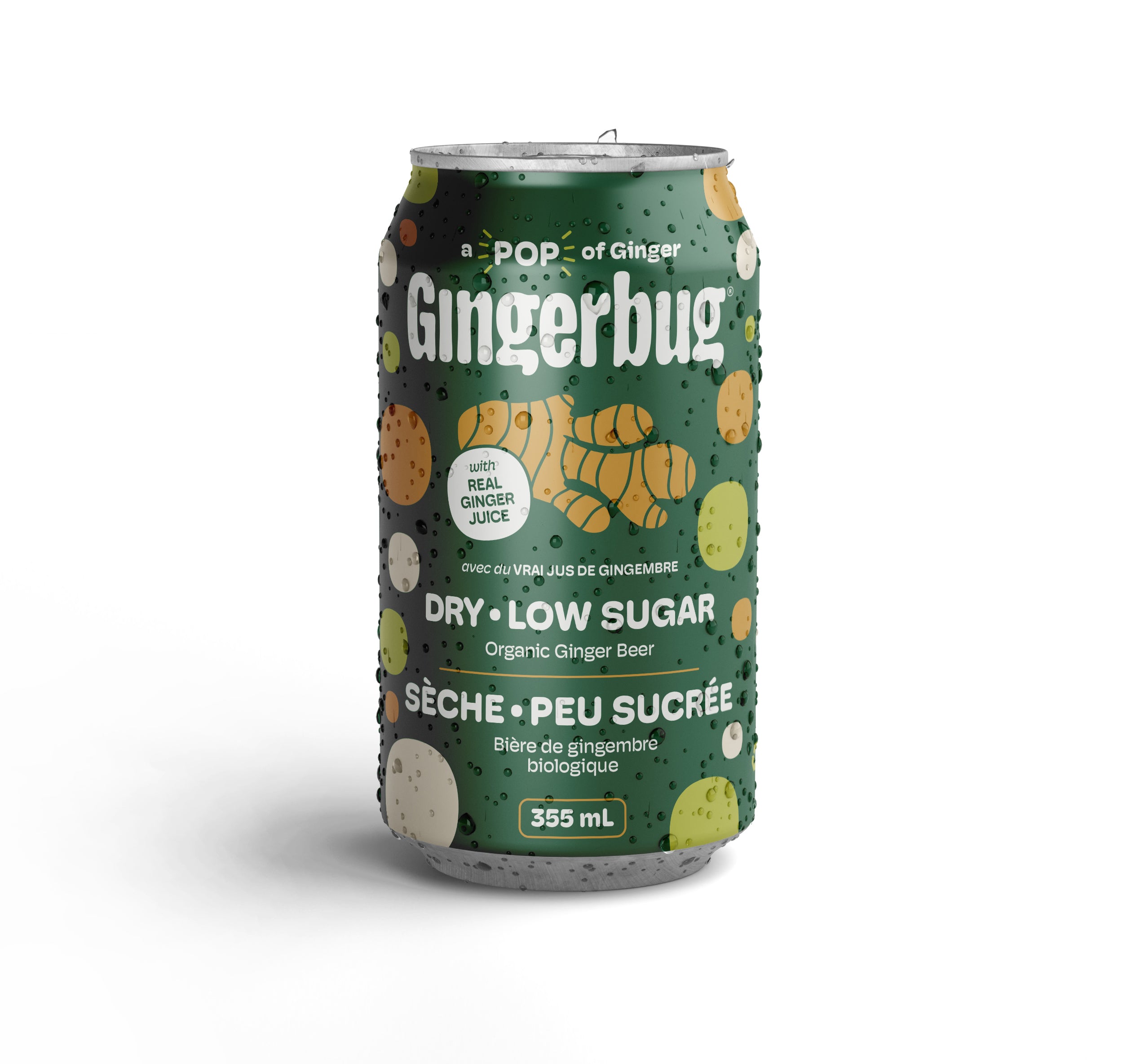 Dry Prebiotic Organic Ginger Beer