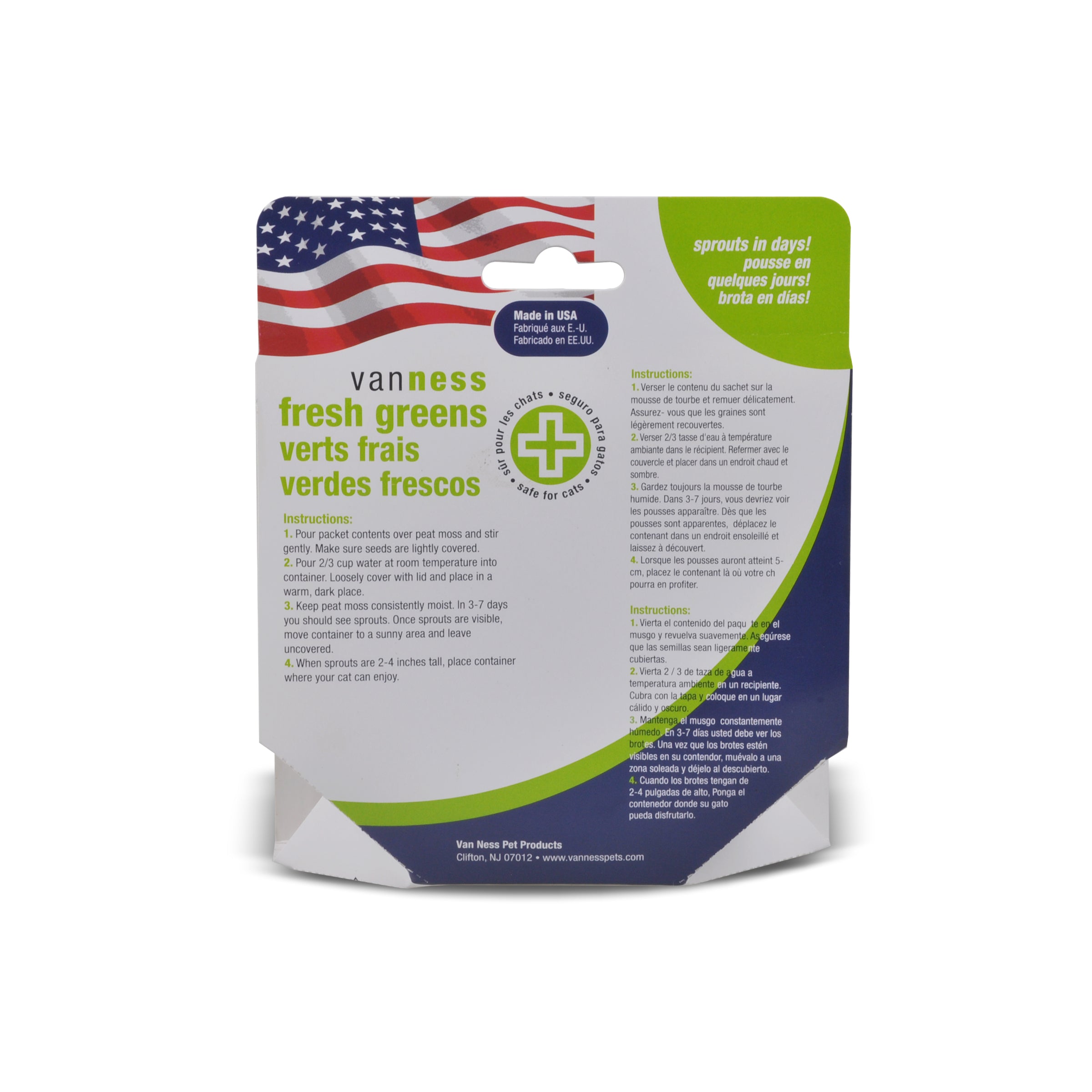 Vanness Organic Oat Garden Kit