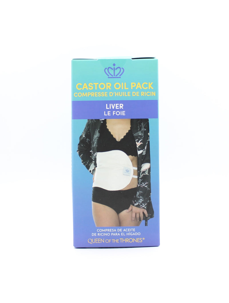 Organic Castor Oil Pack For Liver