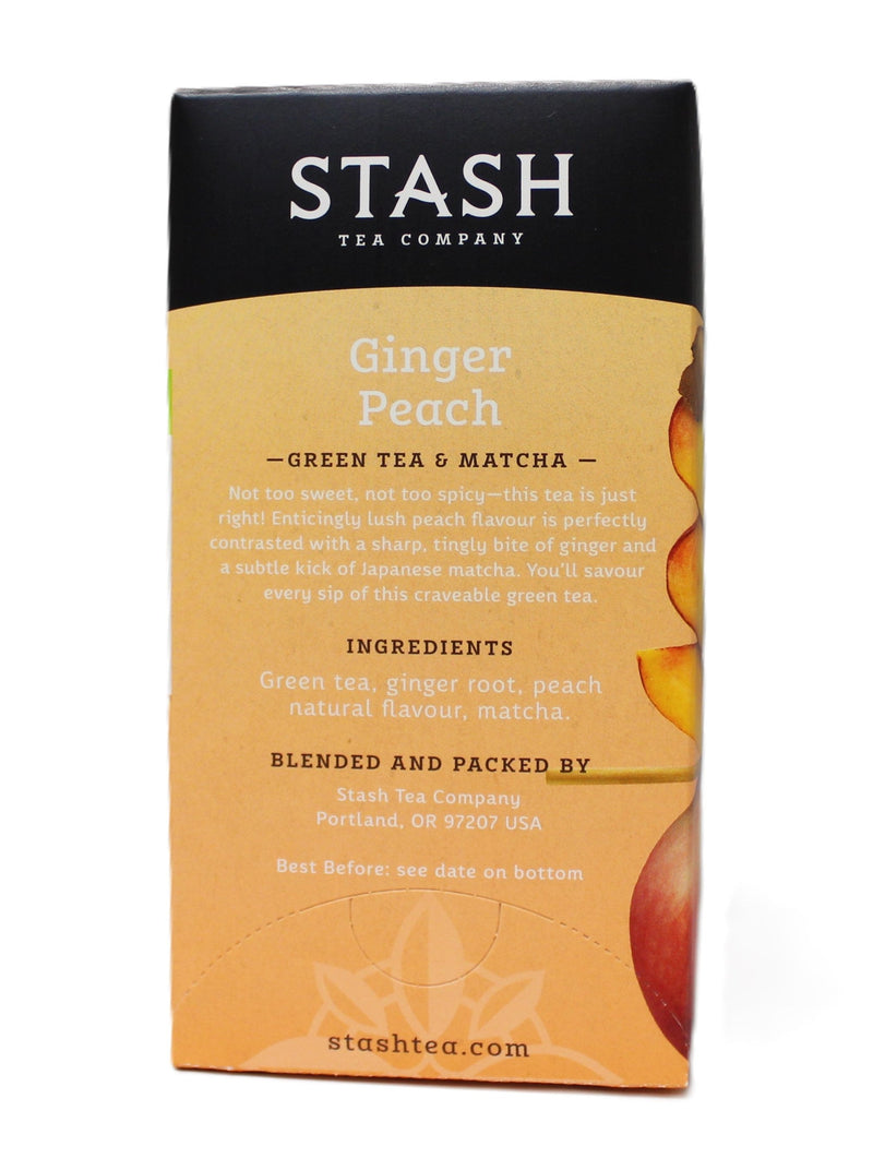 Ginger Peach Green Tea