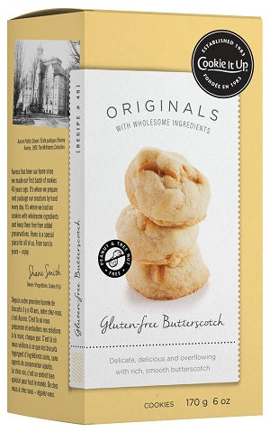 Gluten Free Butterscotch Cookies