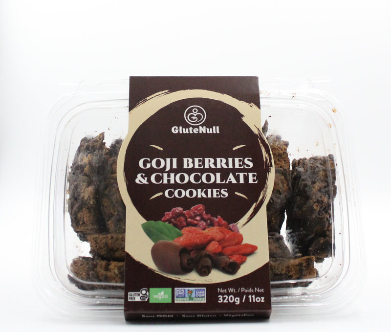 Gluten Free Goji Berries & Chocolate Cookies