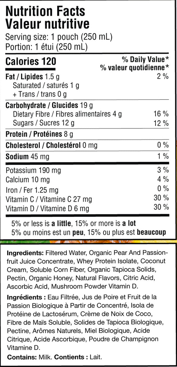 Gnubees Plus Tropical Unstoppable Fruit Shake
