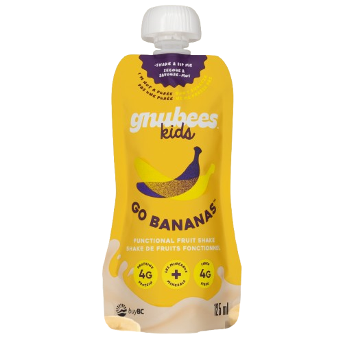 Gnubees Kids Go Bananas Functional Fruit Shake