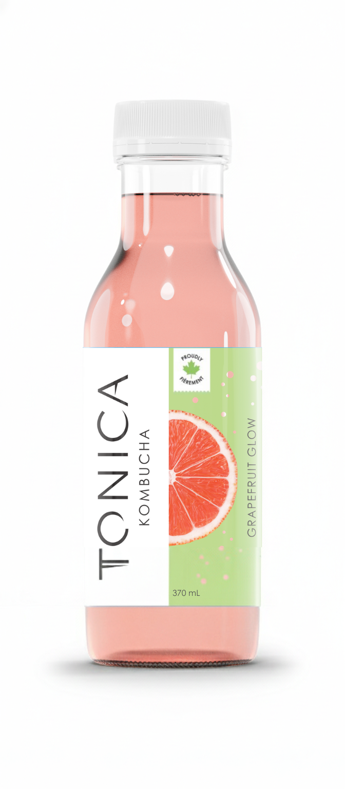 Tonica Grapefruit Glow Kombucha