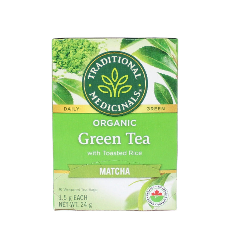 Organic Matcha Green Tea with Toasted Rice