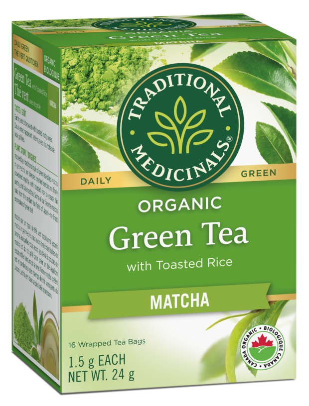 Organic Matcha Green Tea with Toasted Rice