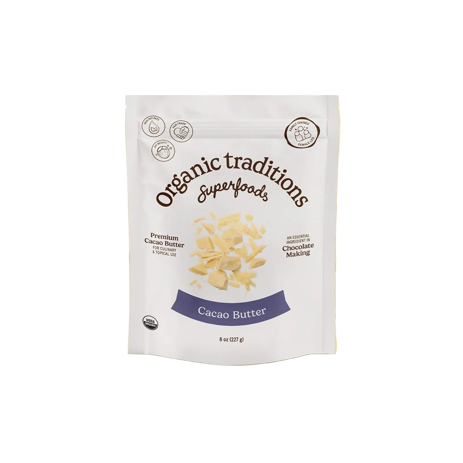 Organic Traditions Cacao Butter