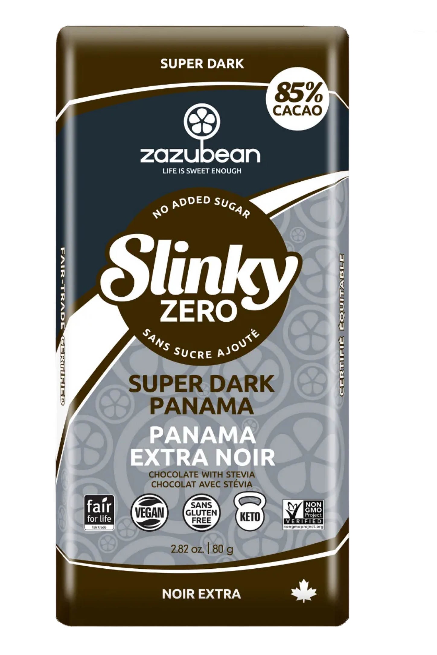 Zazubean Organic Super Dark Panama Bar