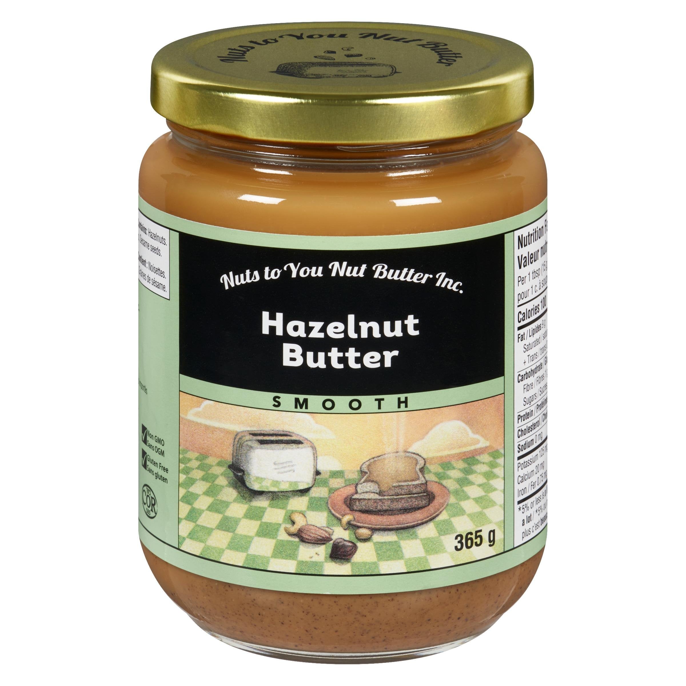 Smooth Hazelnut Butter