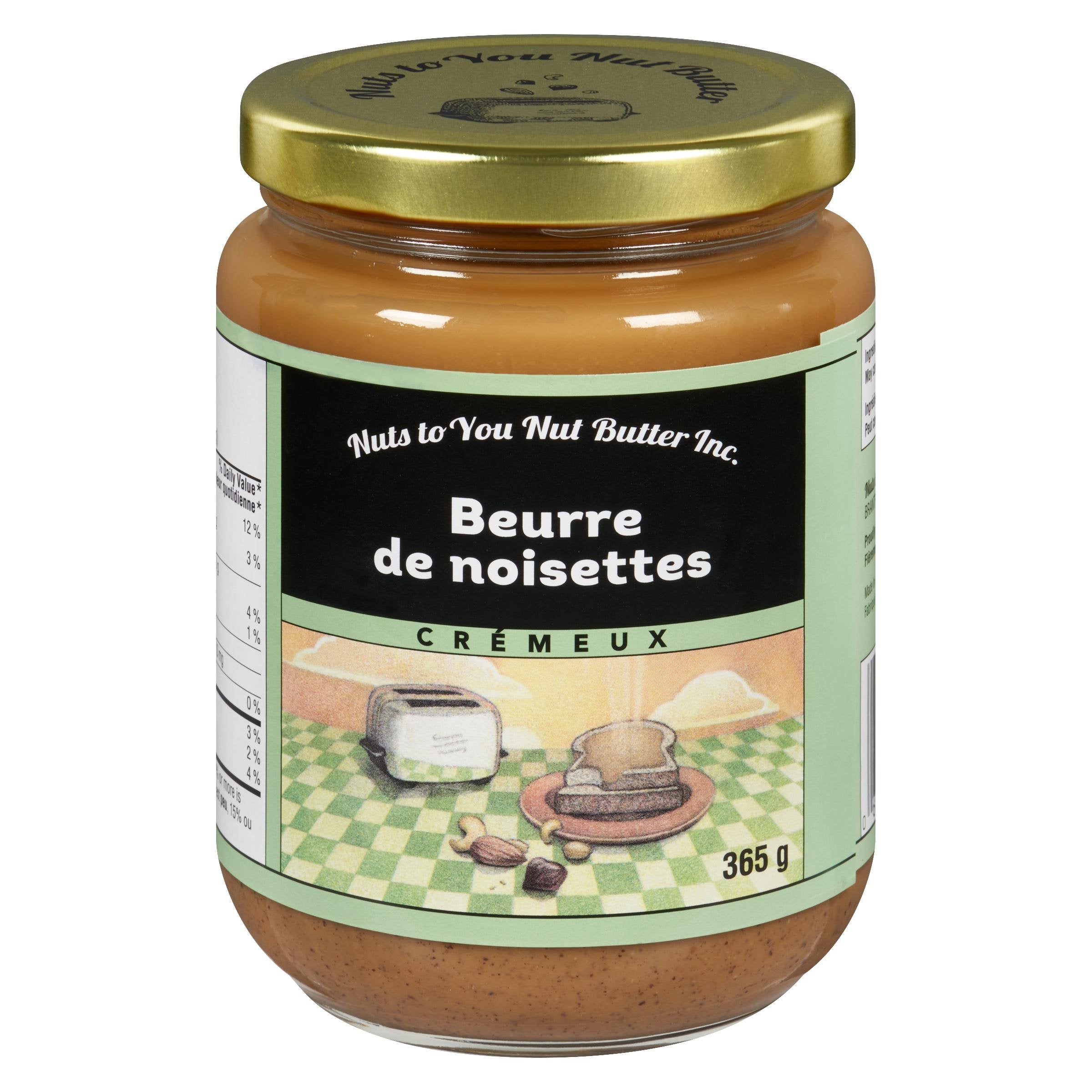 Smooth Hazelnut Butter