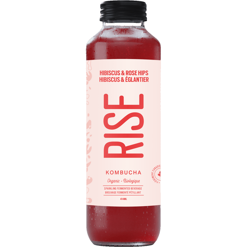 Organic Hibiscus & Rose Kombucha